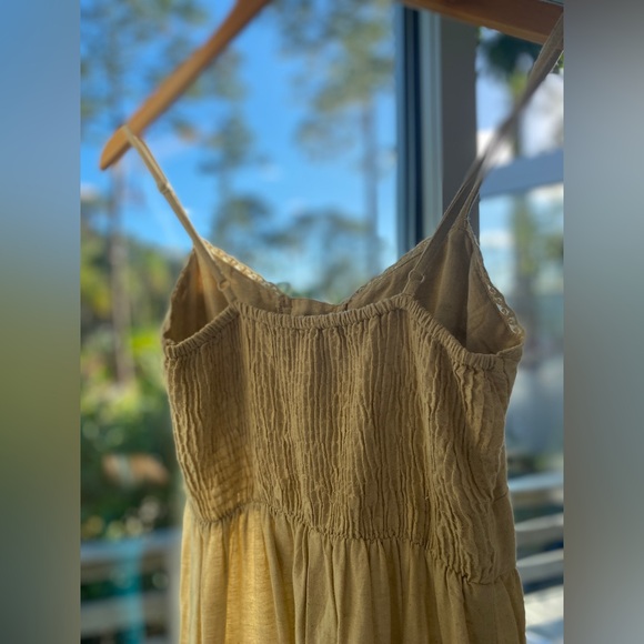 Sim & Sam Cottage Core Gypsy Boho Corset Maxi Dress Size S - Picture 6 of 11